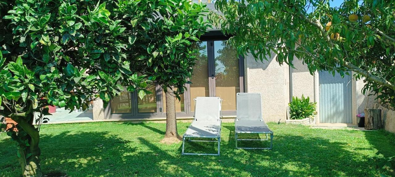 Villa Playa De Samil Vigo Esterno foto